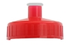 Garyline® Tour Bike Bottle - 24 oz. - Translucent red lid